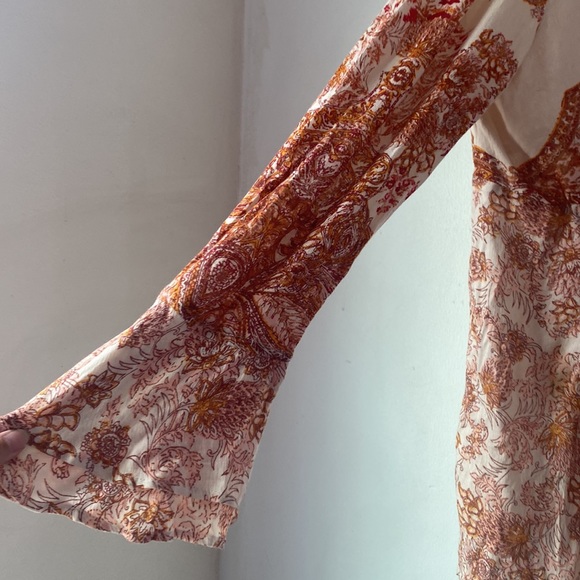 Free People M Lady Luck Print Tunic Dress - Picture 7 of 13